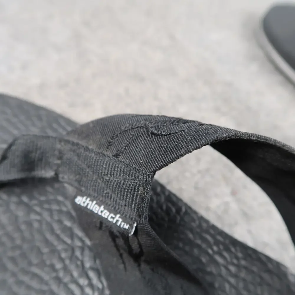 Athletech Shoes Mens 12 Sandals Flip Flops Casual Comfort Slip On Thick Strap